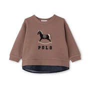 【POLO BCS】アップリケトレーナー