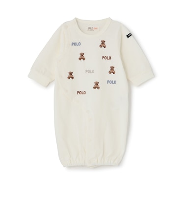 【POLO BCS】モチーフ刺しゅう2WAYオール