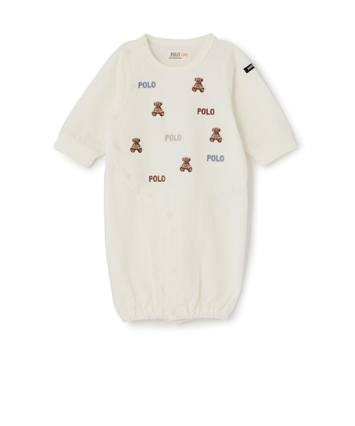 【POLO BCS】モチーフ刺しゅう2WAYオール