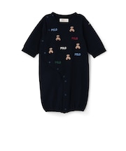 【POLO BCS】モチーフ刺しゅう2WAYオール