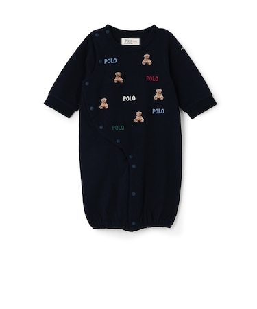 【POLO BCS】モチーフ刺しゅう2WAYオール