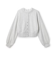 【リンク】衿レース2wayカットカーディガン