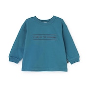 ロゴ刺しゅう長袖Tシャツ
