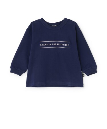 ロゴ刺しゅう長袖Tシャツ