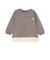 【防汚加工】裾レイヤード長袖Tシャツ