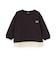 【防汚加工】裾レイヤード長袖Tシャツ