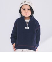 ハーフジップトレーナー