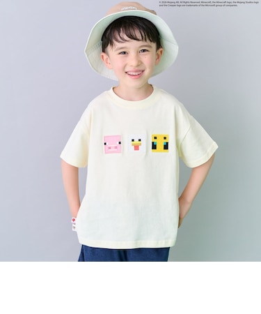 【MINECRAFT】アップリケ半袖Tシャツ