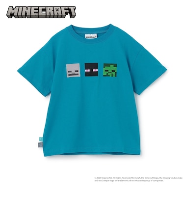 【MINECRAFT】アップリケ半袖Tシャツ