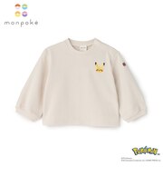 【モンポケ】刺しゅうTシャツ