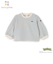 【モンポケ】刺しゅうTシャツ