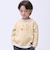 【モンポケ】接結アップリケ長袖Tシャツ