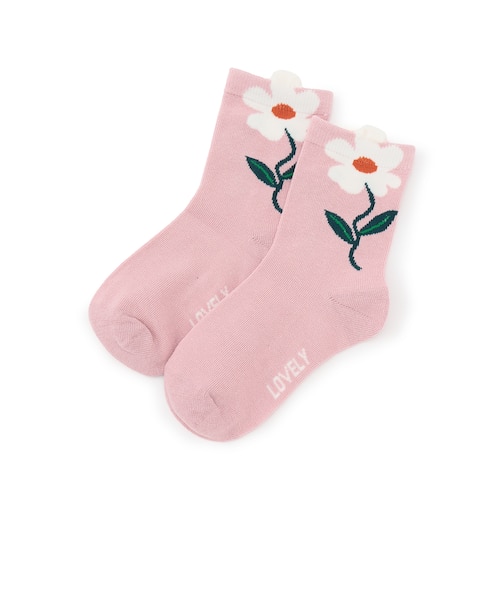 ちいにも ARIES 花柄ソックス ほか、おまとめ Dセレクト】アソート花柄ソックス｜プティマインの通販｜&mall（アンド