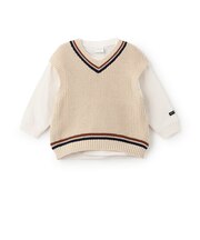 【ウォッシャブル】ニットベストセット