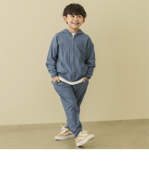 カットデニムセットアップ