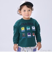 【プラレール】アップリケ長袖Tシャツ