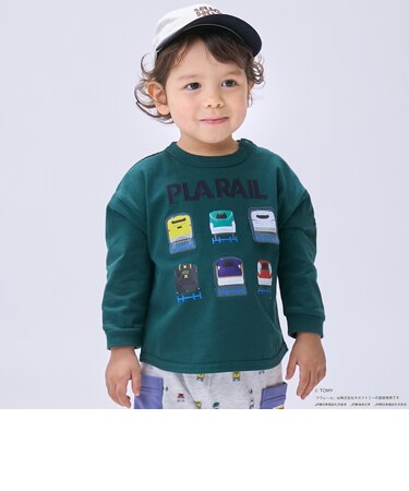 【プラレール】アップリケ長袖Tシャツ