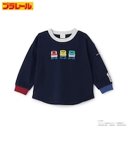 【プラレール】アップリケ長袖Tシャツ