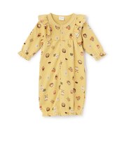 【予約商品】【オーガニック】肩フリル2WAYオール