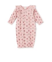 【予約商品】【オーガニック】肩フリル2WAYオール