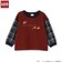【TOMICA】チェックドッキング長袖Tシャツ