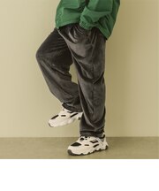 のびのびコーデュロイテーパードパンツ