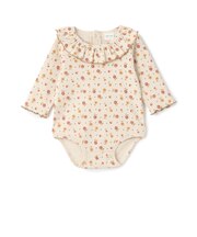 【予約商品】衿フリルロンパース