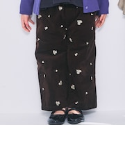 刺しゅうワイドパンツ