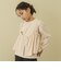 【前後2WAYキャミ】ワッフルキャミセット長袖Tシャツ