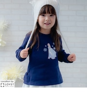 【Disney】グラフィック長袖Tシャツ