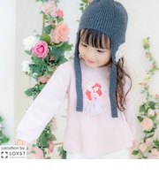 【Disney】グラフィック長袖Tシャツ