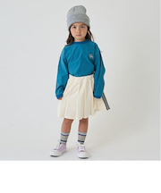 【the FOX】サイドラインプリーツスカート