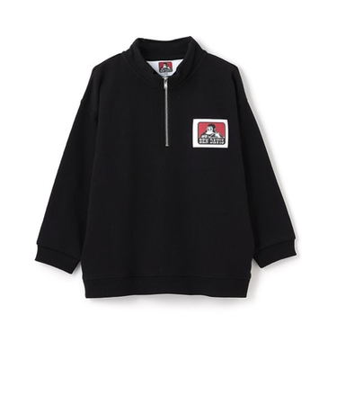 【BEN DAVIS】ハーフジップ裏毛 PO