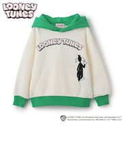 【LOONEY TUNES】配色パーカー