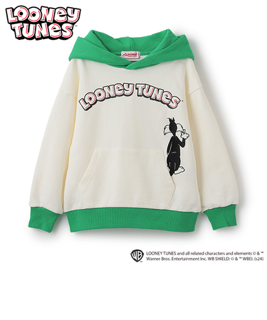 【LOONEY TUNES】配色パーカー