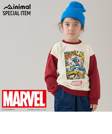 【MARVEL】裏毛プルオーバー