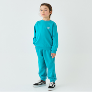 【防汚加工】裏毛イージーパンツ