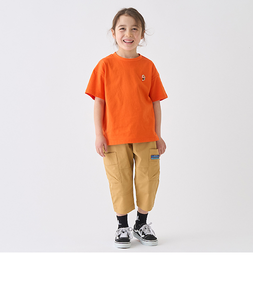 サイドポケットクロップドチノ