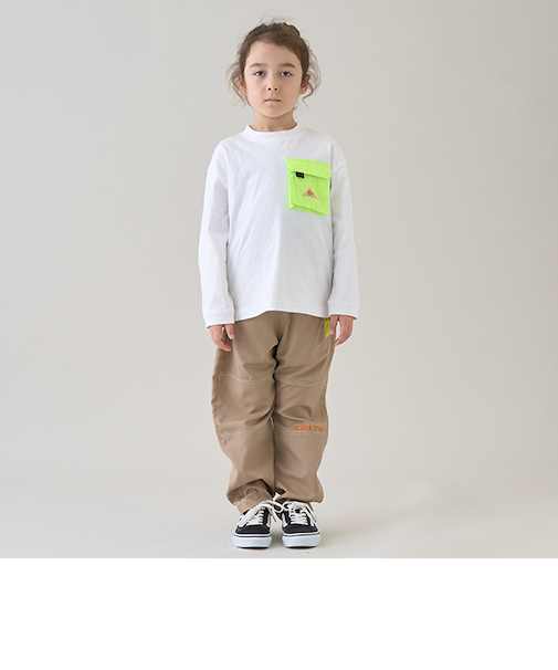 【KELTY】キリカエ配色ステッチパンツ