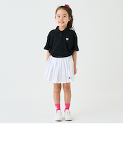 メッシュプリーツスカート