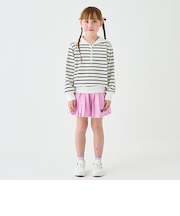 メッシュプリーツスカート