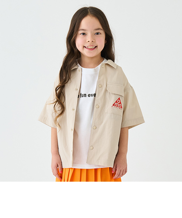 【4WAY】ストレッチハーフスリーブシャツ