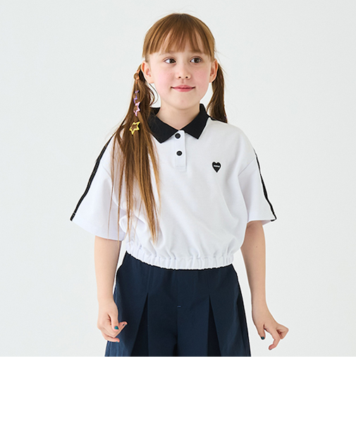 短丈ポロシャツ