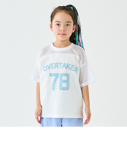 メッシュ切り替えTシャツ