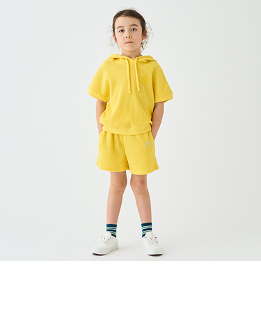 ワッフルカットショートパンツ