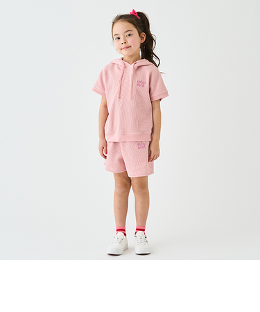 ワッフルカットショートパンツ