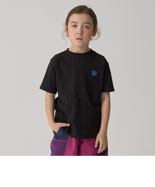 【防汚撥水】ワンポイント刺しゅうTシャツ