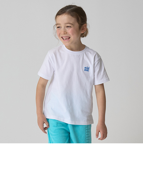 【防汚撥水】ワンポイント刺しゅうTシャツ