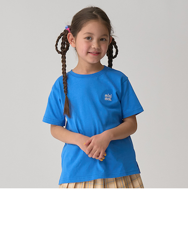 【防汚撥水】ワンポイント刺しゅうTシャツ