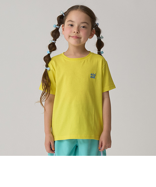 【防汚撥水】ワンポイント刺しゅうTシャツ